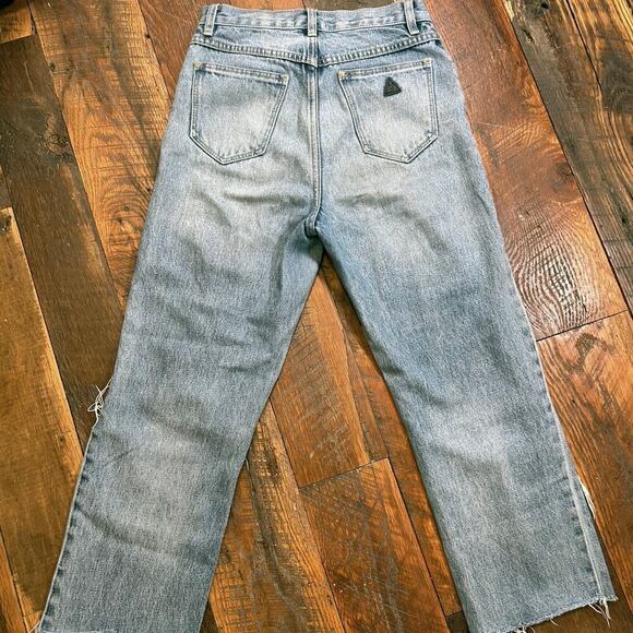 Abrand Jeans Venice Straight Distressed Size 7/25 - Picture 2 of 7